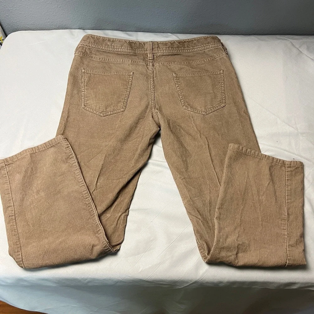 J. Hilburn Corduroy Chino Pants Relaxed Fit Casual Everyday Tan Brown Size 36x30